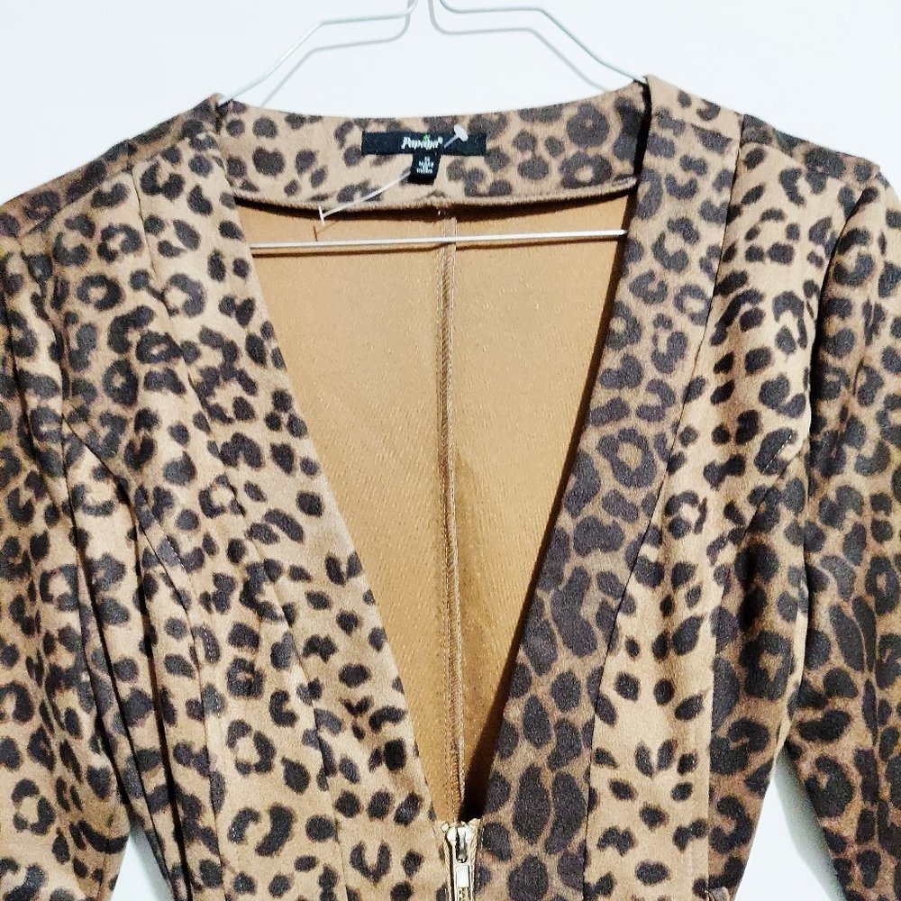 Cheetah Blazer